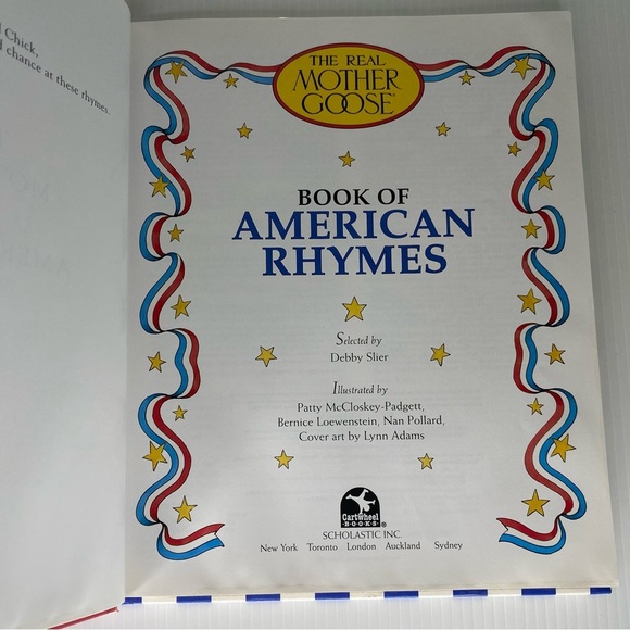 The Real Mother Goose Book of American Rhymes Hardback - Picture 6 of 10